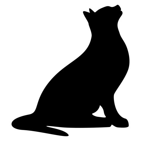 See more ideas about halloween silhouettes, art, halloween crafts. Cat Silhouette Drawing | Free download on ClipArtMag