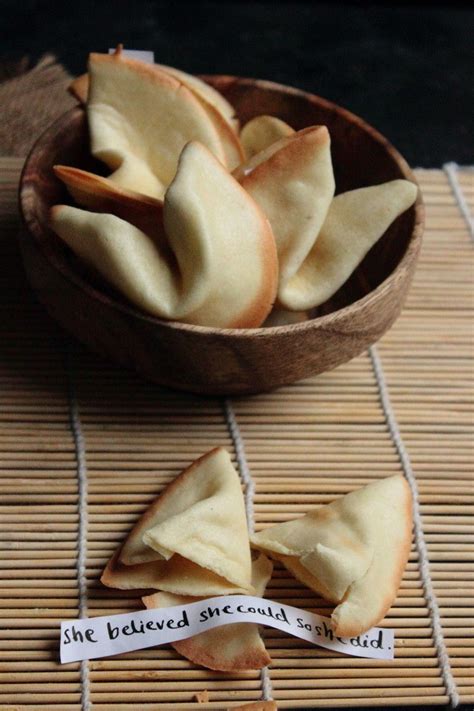 Fortune Cookies Chinese New Year Cookie Recipes Snack Recipes Dessert Recipes Fortune