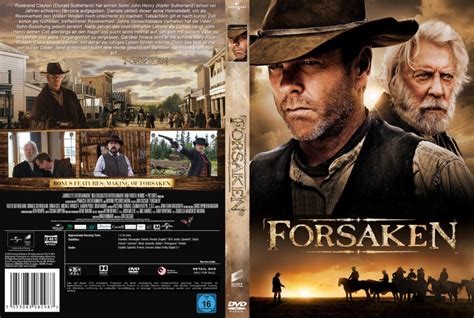 Forsaken Dvd Cover And Label 2015 R2 German Custom