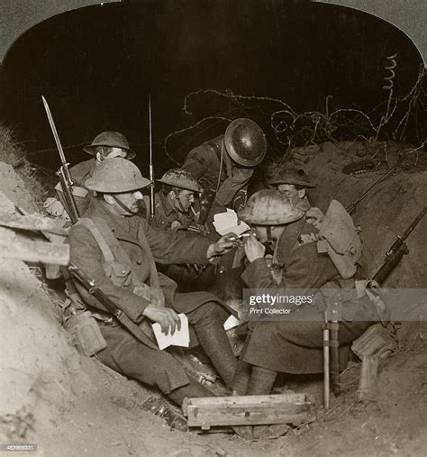 An Evening In The Reserve Trenches At Beaumont Hamel France World