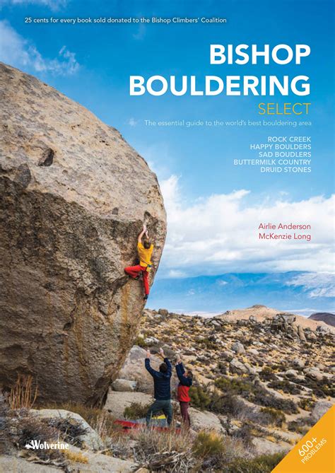 The user interface is simple and the terms are great. Bishop Bouldering Guidebook
