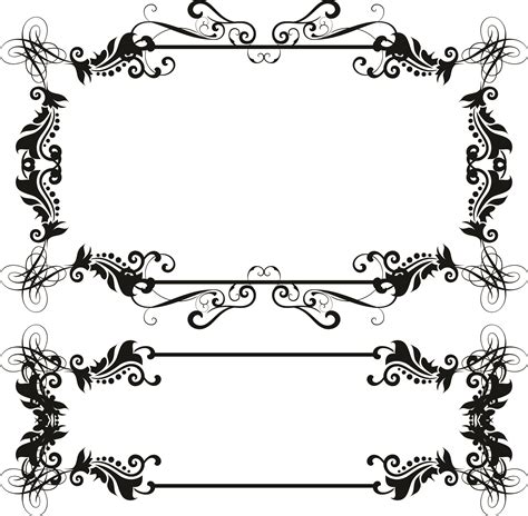 20 Gothic Vector Frame Images Free Vector Ornate Frame Gothic Border