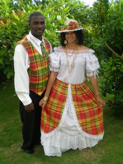 antigua and barbuda national wedding dresses costumes jupe caribbean outfits st lucian samba