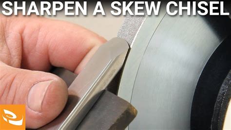 Sharpening A Skew Chisel Woodturning How To