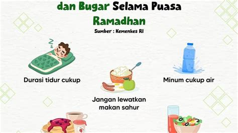 5 Tips Agar Tubuh Lebih Sehat Dan Bugar Saat Puasa Ramadhan Imani