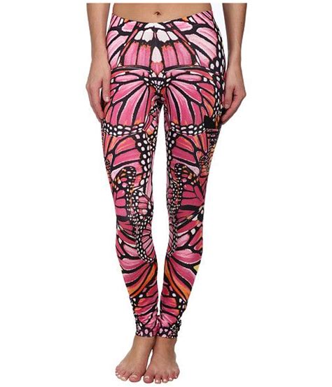 4.5 out of 5 stars. adidas Originals Butterfly Print Leggings Multicolor/Black ...
