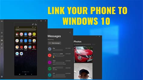 Link Your Android Phone To Windows 10 Cool And Useful Feature Youtube