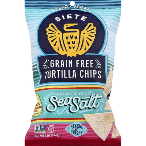 siete tortilla chips grain free sea salt shop valli produce international fresh market