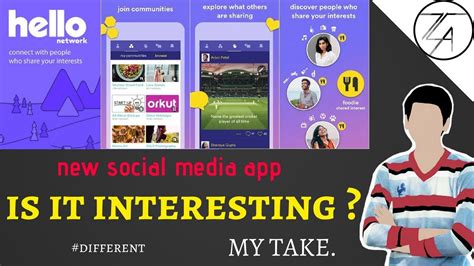 Most importantly, these have stood the test of time. Hello the new social media app | different | - YouTube