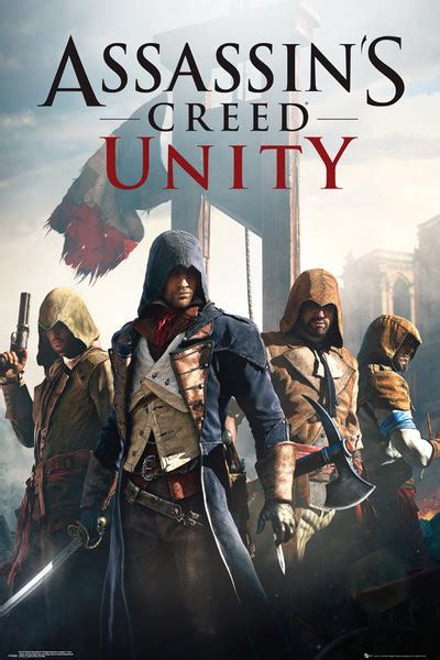 Poster Assassins Creed Unity Cover Wall Art Ts And Merchandise