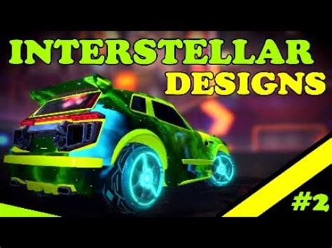 Skyblue INTERSTELLAR DESIGNS #2 | Rocket League - YouTube