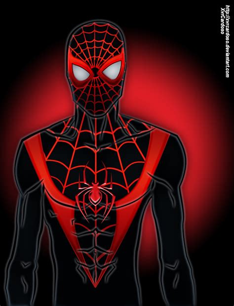 What is the spider man series? Ultimate Spider-Man Miles Morales by xvrcardoso on DeviantArt