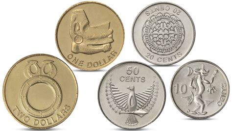 Pre Order Solomon Islands 5 Coins Set Animals 2012 Unc