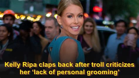 Kelly Ripa Claps Back After Troll Criticizes Her ‘lack Of Personal