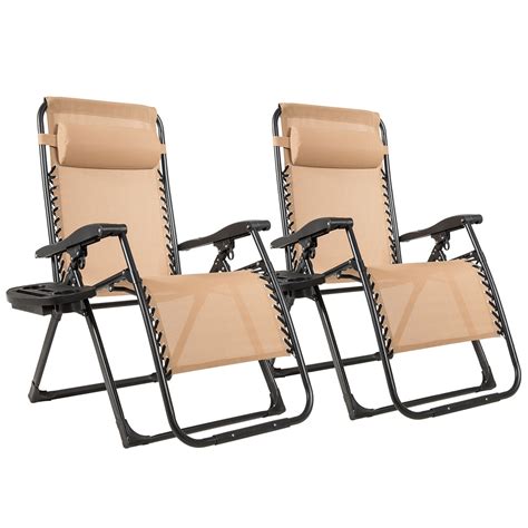 Magellan outdoors oversize anti gravity lounger. 2 PCS Zero Gravity Chair Oversize Lounger Patio Outdoor ...