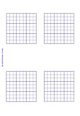 Der download der sudoku zum ausdrucken ist kostenlos. Sudoku leer - Vorlage Raster - leere Vorlagen