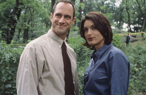 Law And Order Svu Christopher Meloni Made Mariska Hargitay Laugh During Their First Screen