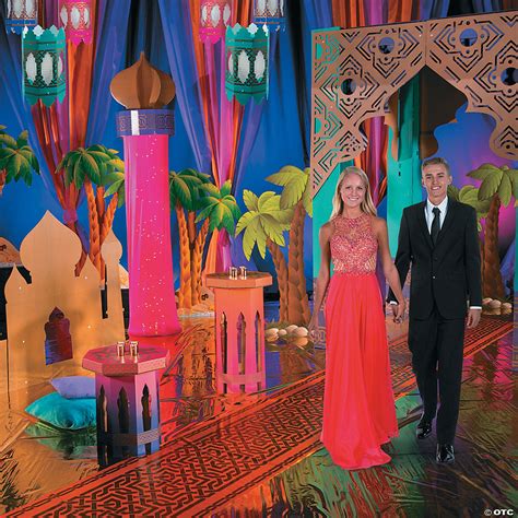 To cure a prince's murderous madness, scheherezade tells him a series of wonderous stories. Arabian Nights Grand Décor Kit | Oriental Trading