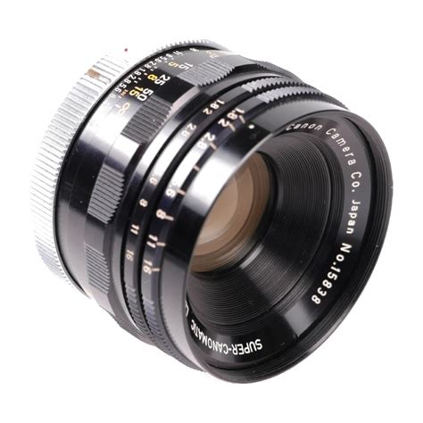 Canonflex Vintage 35mm Film Slr Camera Super Canonmatic 1850mm Lens