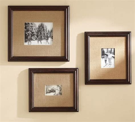 Then the frame within the full frame is enlarged to fill a screen when projected in a theater. Burlap Matting Makes Art and Photo Frames Extra Special - KnockOffDecor.com