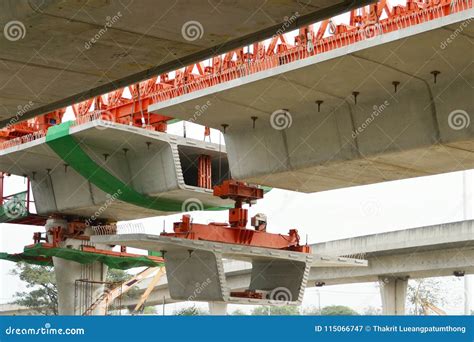 Bridge Construction Segmental Bridge Box Girders Ready For
