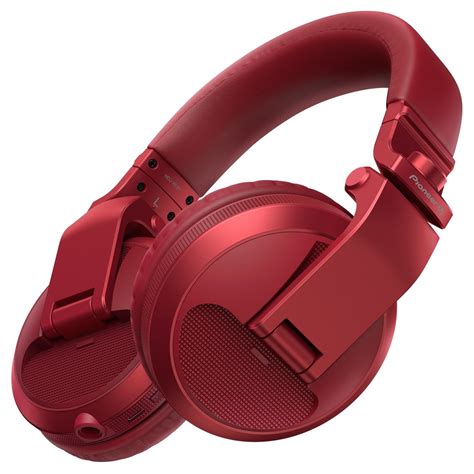 Pioneer Hdj X5bt Bluetooth Dj Headphones Red At Gear4music