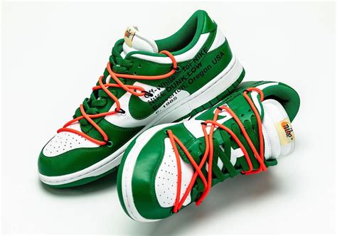 Maybe you would like to learn more about one of these? Off-White Nike Dunk Low Pine Green CT0856-100 Release Info ...