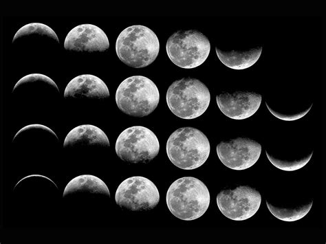 Phases Of The Moon Wallpaper Wallpapersafari