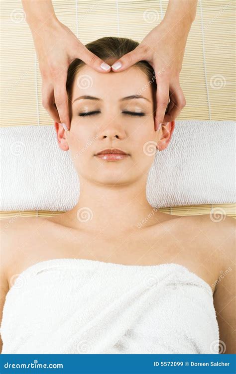 Woman Getting A Massage Royalty Free Stock Images Image 5572099