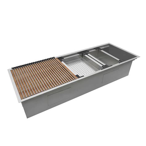 It offers you the big advantage of installing with the method that suits your kitchen best. Ruvati Undermount 16-Gauge Stainless Steel 45 in. Single ...