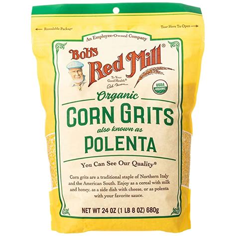 Buy Bob S Red Mill Organic Corn Grits Polenta 24 Oz Online At Desertcart Australia