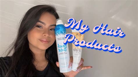 Asmr Hair Product Collection Youtube