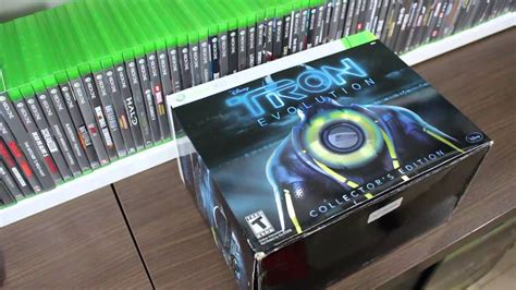 Unboxing Tron Evolution Collectors Edition Xbox 360 Youtube