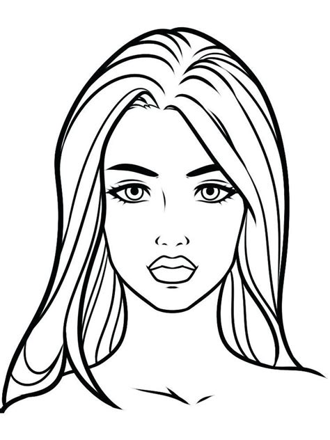 Animal Face Coloring Pages When Two People Meet Which Part Of The