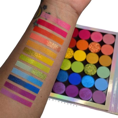 Colourpopcosmetics Shes A Rainbow Curated Palette 40 Launching