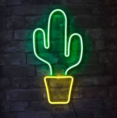Pin By Daniel Massaro Mar On Cactus Neon Wall Art Neon Signs Neon