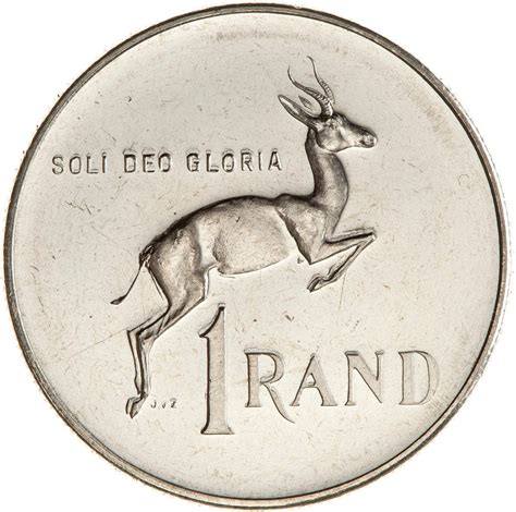 One Rand 1980 Coin From South Africa Online Coin Club