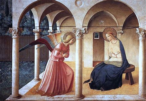 Annunciazione Annunciation By Beato Angelico Aka Fra Angelico The