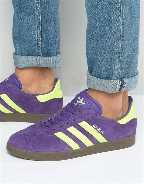 Lyst Adidas Originals Gazelle Sneakers In Unity Purple Bb5262 In