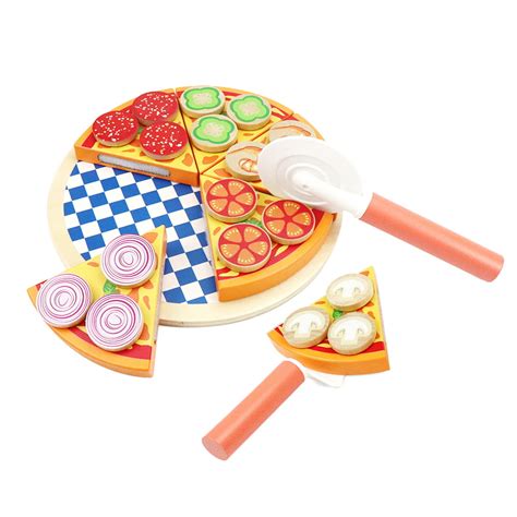 Leo And Friends 27 Piece Kids Pizza Toy Set Play Pretend Pizza Toy