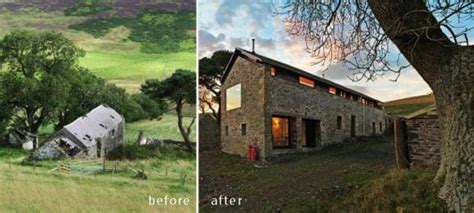 Old Ruins Transformed Into A Stunning Modern Retreat The Mill By Wt
