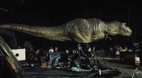 Behind The Scenes Photos From The Making Of The First Jurassic Park