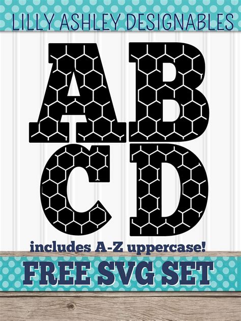 Free SVG Letter Set