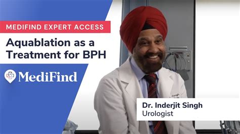 Aquablation For Enlarged Prostate Dr Inderjit Singh Explains All About This BPH Treatment