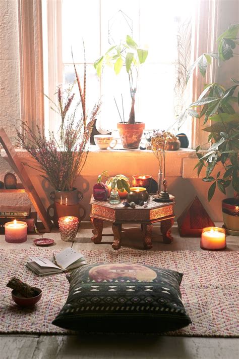 50 Meditation Room Ideas That Will Improve Your Life 瞑想コーナー 部屋の装飾