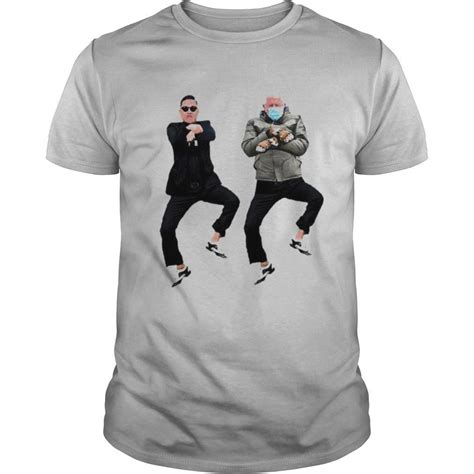 Bernie Sanders Meme With Psy Gangnam Style Shirt