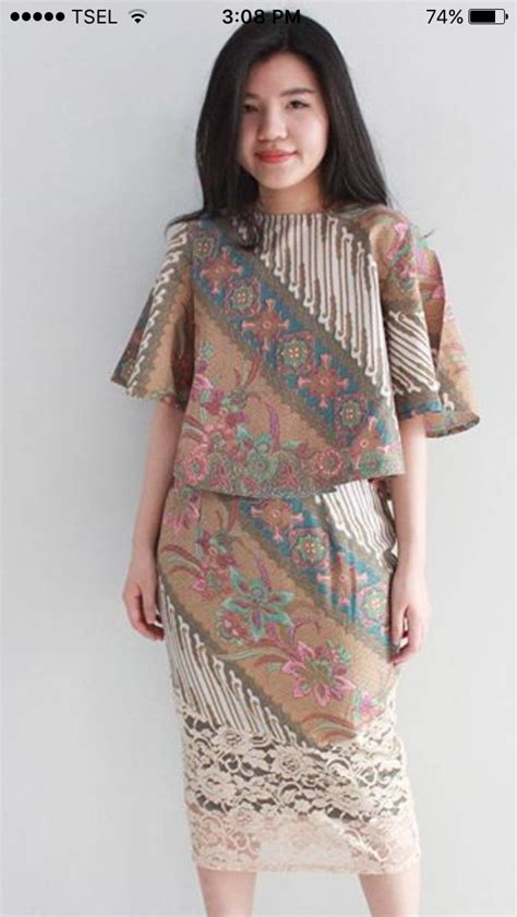 Elegant Model Dress Dress Batik 2019 Juwitala