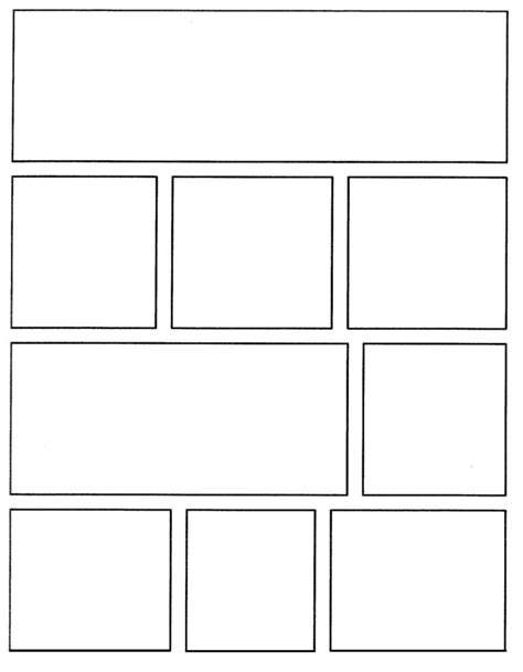 24 Images Of 8 Box Comic Strip Template With Blank Captions Pertaining