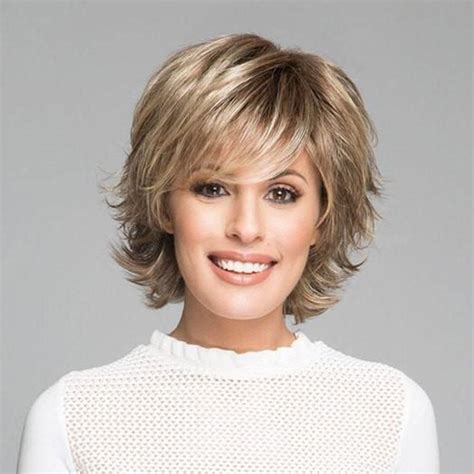 If you've ever wondered, how would i look like with short hair? then this article will give you a good idea. KAMI 099 Lace Front Women'S Short Wavy Synthetic Hair Wigs ...