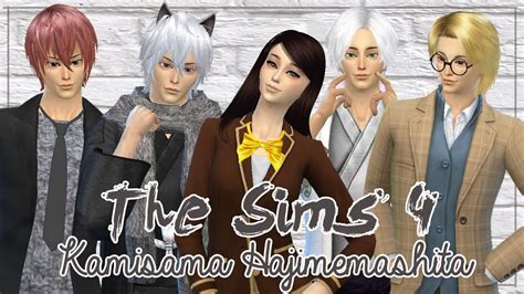 The Sims 4 Create A Sim Anime Character Kamisama Hajimemashita